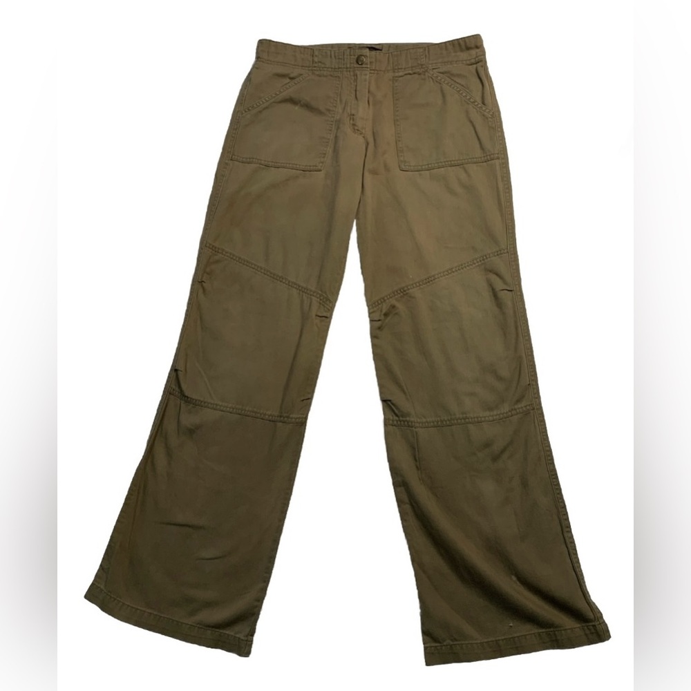 BCBGMaxAzria Olive Wide Leg Pants